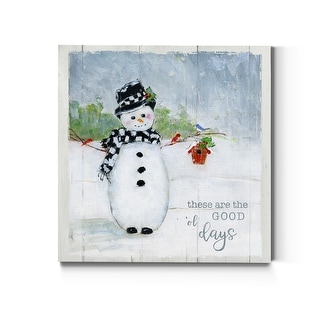 Winter Together-Premium Gallery Wrapped Canvas - Ready to Hang - Multi-Color