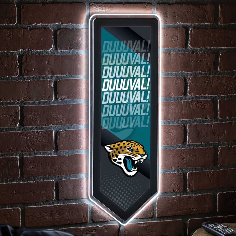 Jacksonville Jaguars LED Lighted Sign