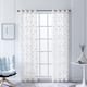 Lyndale Clarita Embroidered Sheer Curtain - 52 x 120 - Beige