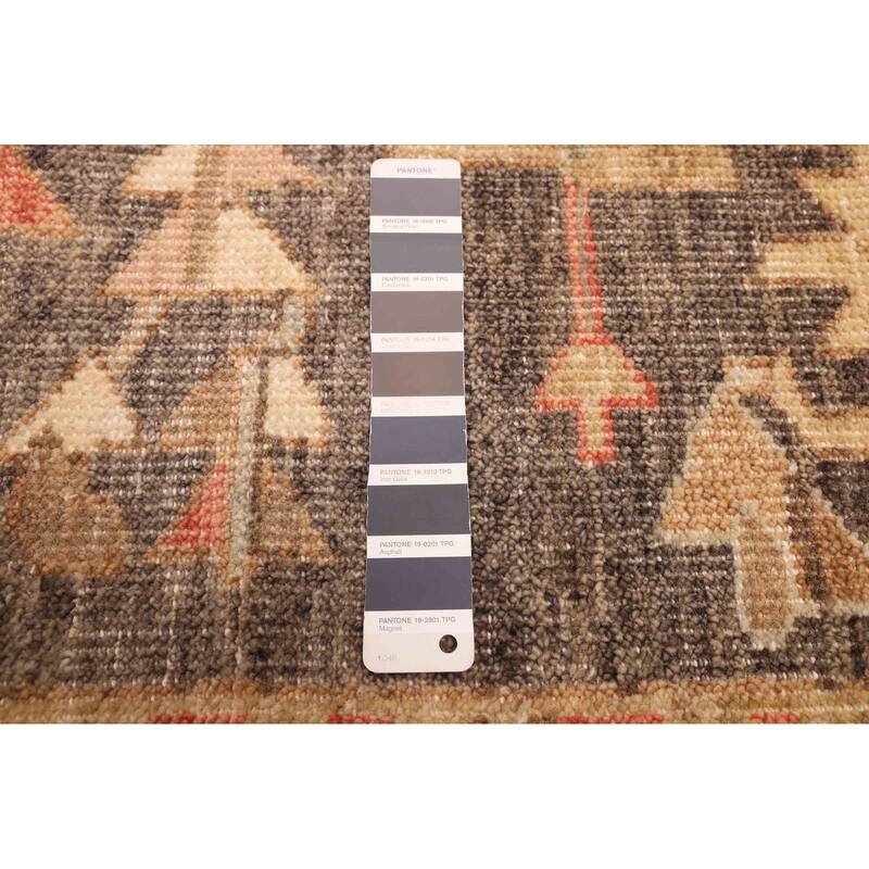 ECARPETGALLERY Hand-knotted Jules Serapi Charcoal Wool Rug - 9'7 x 14'4