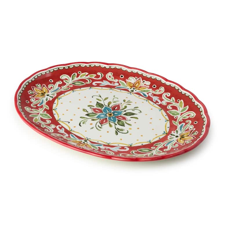 Certified International Provence Oval Platter 16" x 12" - 16"W x 12"D x 1.25"H