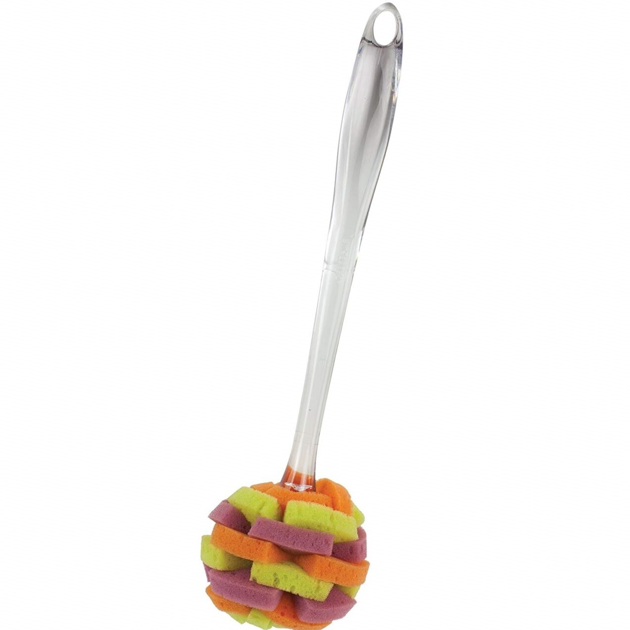 Shop Casabella Soft Foam Sponge Brush With Extra Long Clear