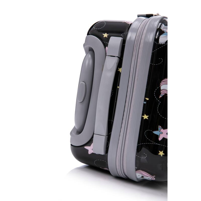 3 Piece Technology PC Hardshell Lightweight Durable Suitcase with Rotating Wheels and Adjustable Ergonomic Telescopic Handle