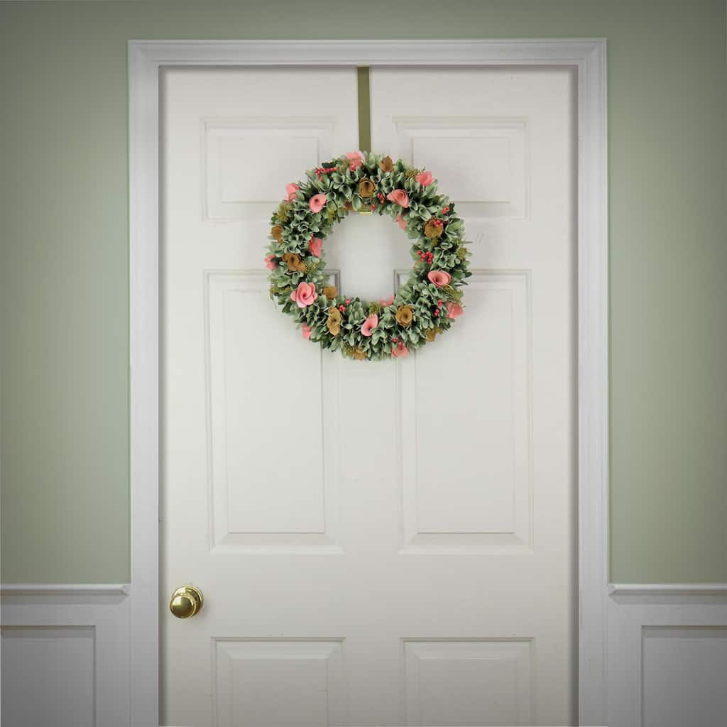 National Tree Company 18 in. Spring Pastel Floral Wreath - 18 in