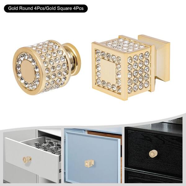 slim fit dress slacks Clear Crystal Cabinet Knobs  Chrome & Gold Base Glass Drawer Pulls in   Dlight Decor