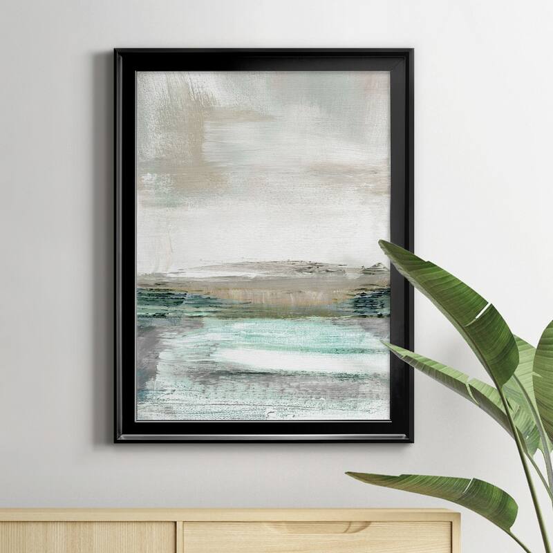 Summer Teal I Premium Framed Print - Ready to Hang