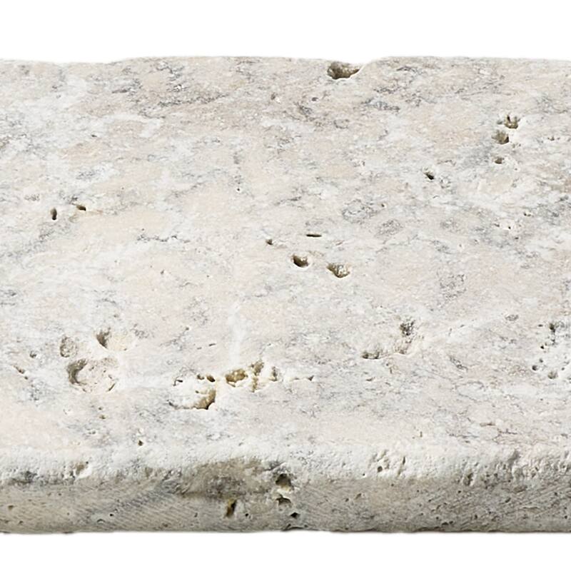 Ivory Travertine 3" x 6" Tumbled Tile