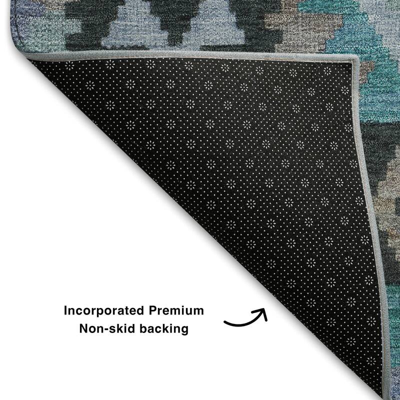 Premium Washable Super Soft Traditional Global Mayfield Rug