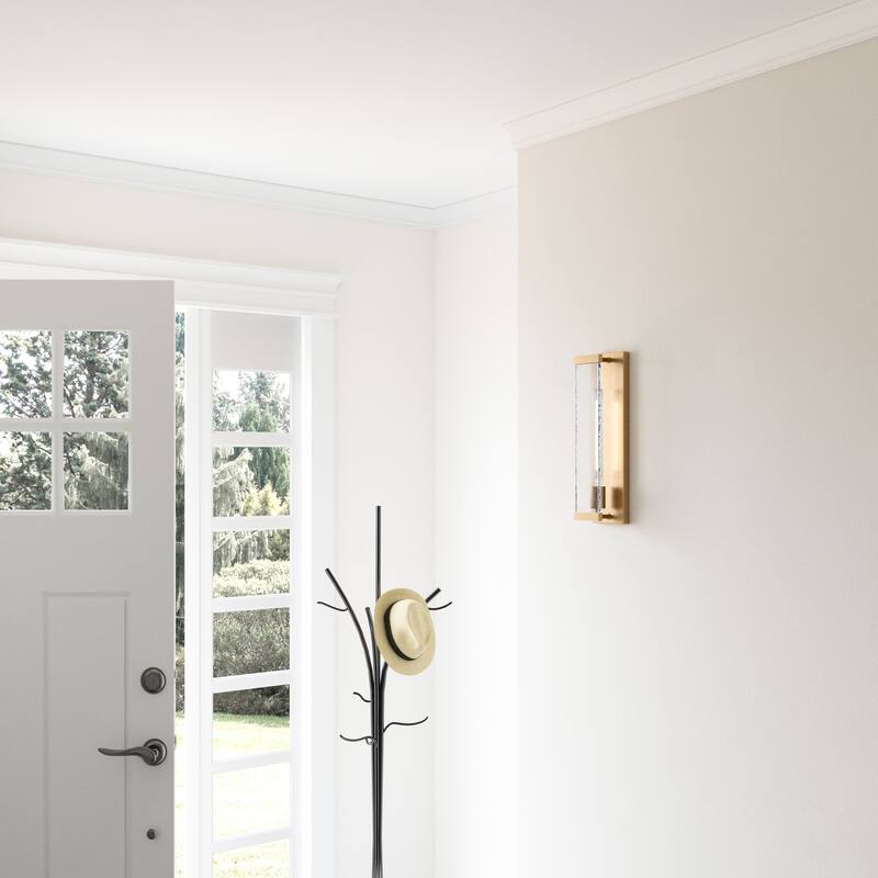 Brio Lighting Adel Gold 1 Light Wall Sconce