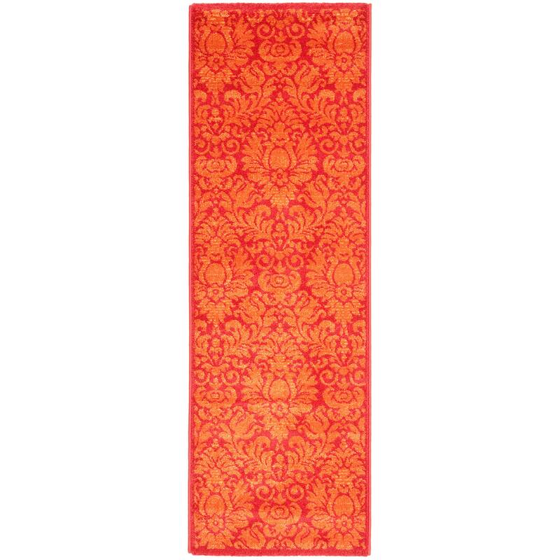 SAFAVIEH Porcello Tzipora Boho Modern Rug - 2'4" x  6'7" - Red - Runner/Rectangle