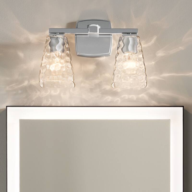 Kichler 55215WTR Marant 2 Light 14" Wide Vanity Light with Clear Water