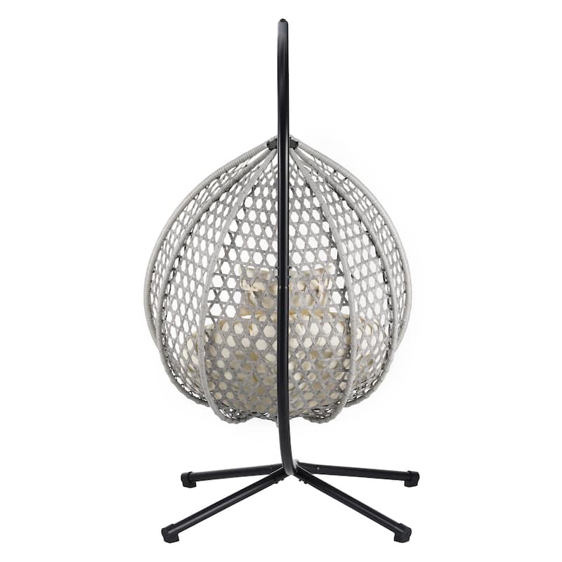 Roomfitters Versatile Hanging Egg Chair for Indoor and Outdoor Use