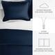 Soft Essentials Oversized 3-piece Microfiber Duvet Cover Set