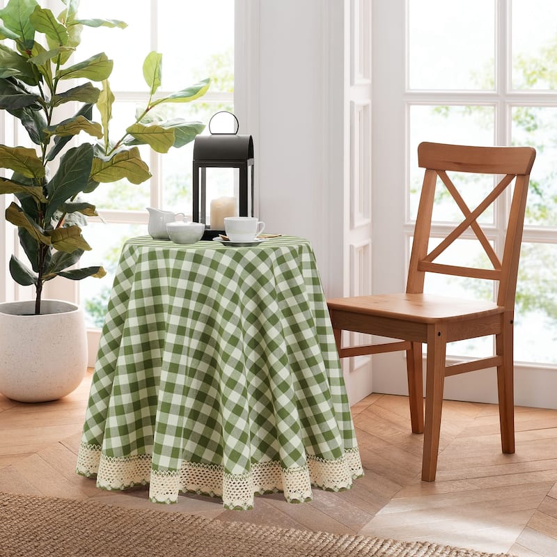 Achim Buffalo Check Tablecloth