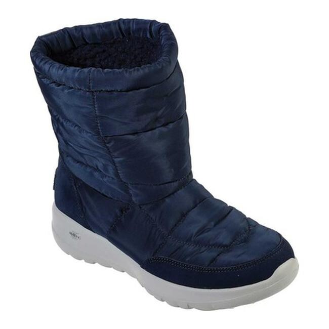 skechers boots womens blue