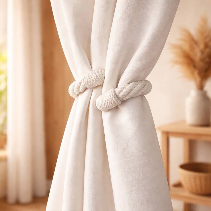 Elegant Rope Curtain Tie Backs Decorative Holdbacks