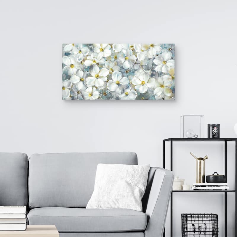 White Essence Canvas Art Print