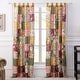 preview thumbnail 1 of 4, Greenland Home Fashions Antique Chic Authentic Patchwork Cotton Curtain Panels (Set of 2)