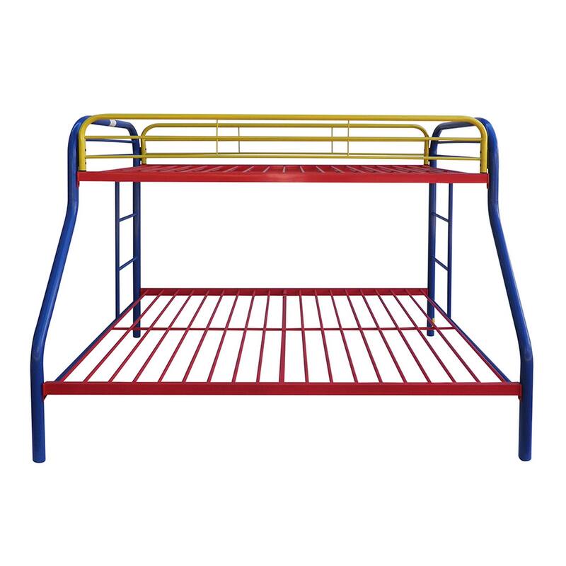 Tritan Twin/Full Bunk Bed, Rainbow