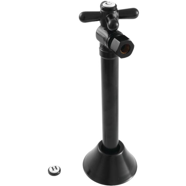 Kingston Brass Vintage 5-1/2 Inch Tall Angle Stop with 1/2 Inch Sweat,