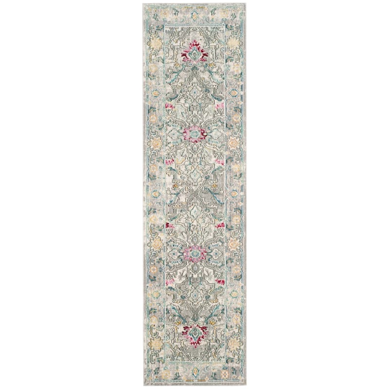 SAFAVIEH Mystique Audrey Oriental Polyester Medallion Rug