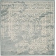 preview thumbnail 45 of 85, SAFAVIEH Adirondack Sierra Vintage Oriental Distressed Rug 6' x 6' Square - Slate/Ivory