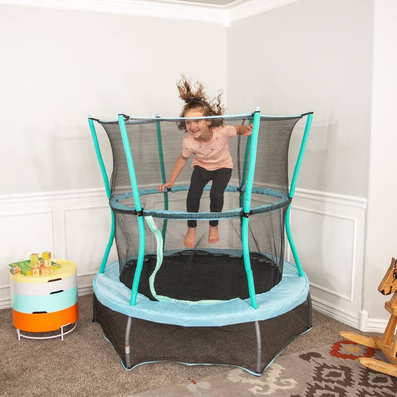 Skywalker Trampolines 60" Round Classic Mini Bouncer with Enclosure