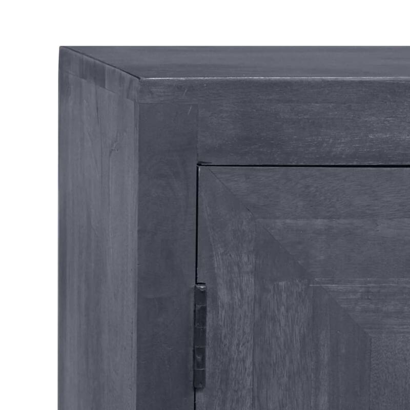 vidaXL Sideboard Solid Mango Wood 23.6"x11.8"x29.9"