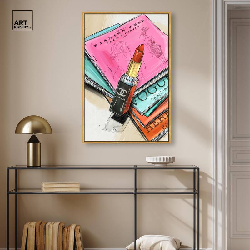Fashion Sketches Canvas by Art Remedy