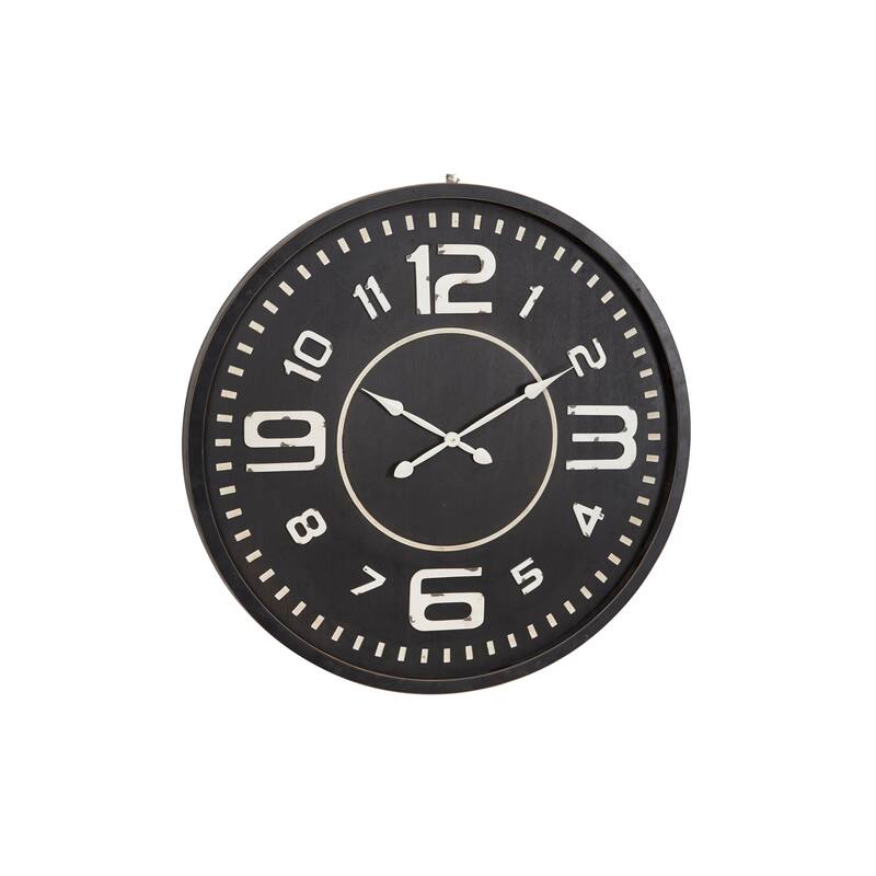 Wooden Decorative Wall Clock -Roche River Decor