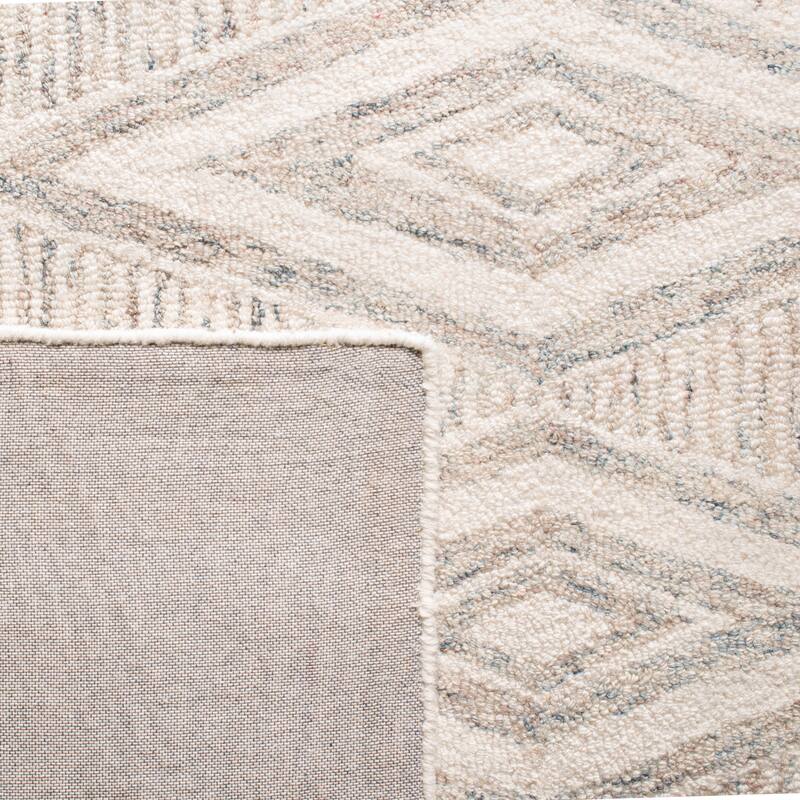SAFAVIEH Handmade Micro-Loop Eduartina Wool Rug
