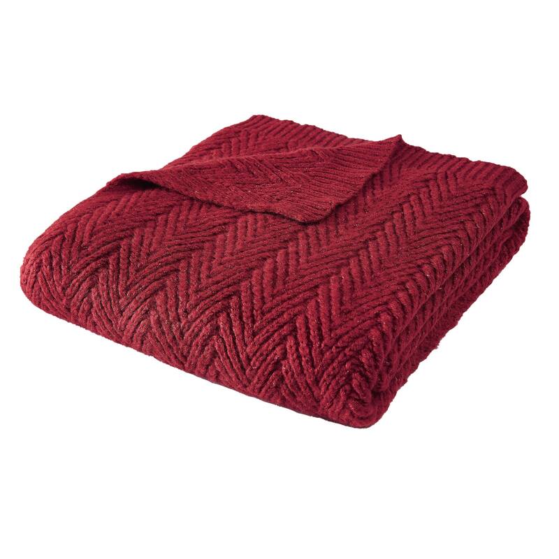 Frye Chevron Textured 50x70 Throw