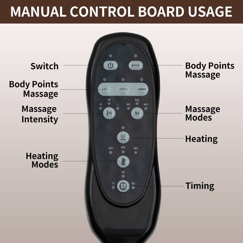 Chenille Power Lift Recliner with 8-Point Massage & Lumbar Heating