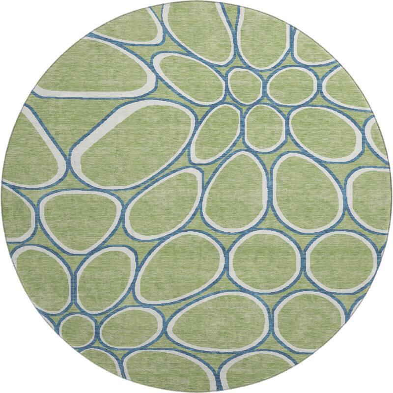 Premium Washable Super Soft Contemporary Bubble Mayfield Rug