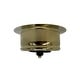 preview thumbnail 4 of 5, SinkSense Satin Gold 3.5" Disposal Flange Drain with Stopper