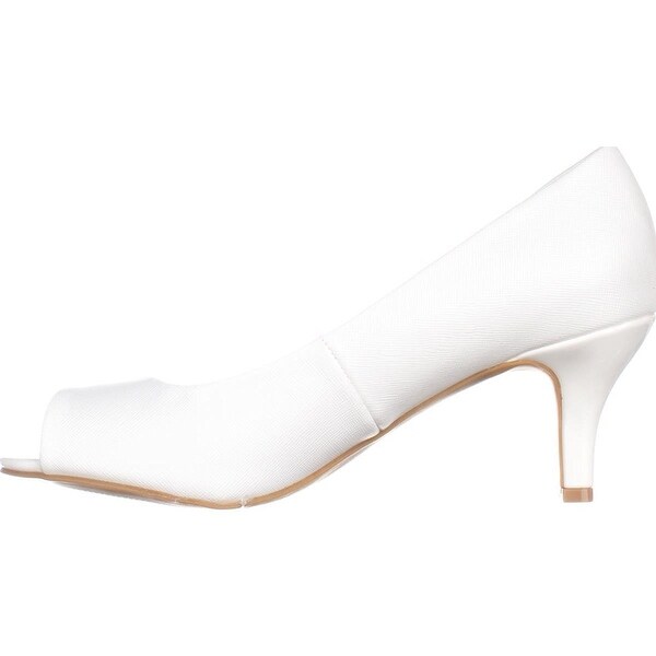 Karen Scott Womens Mory Peep Toe Classic Pumps