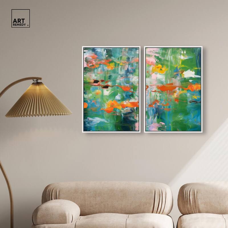 Jungle Serenade Canvas Set of 2 by Art Remedy