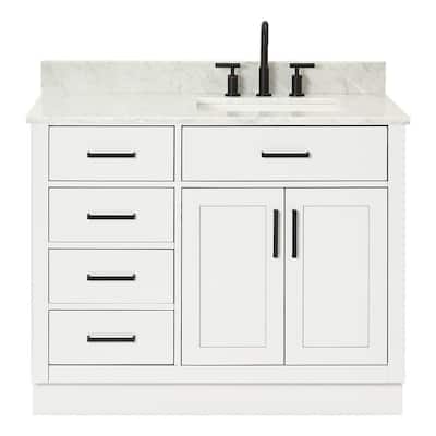 Ariel T043SRCW2RVO Hepburn 43" Free Standing Single Basin Vanity Set