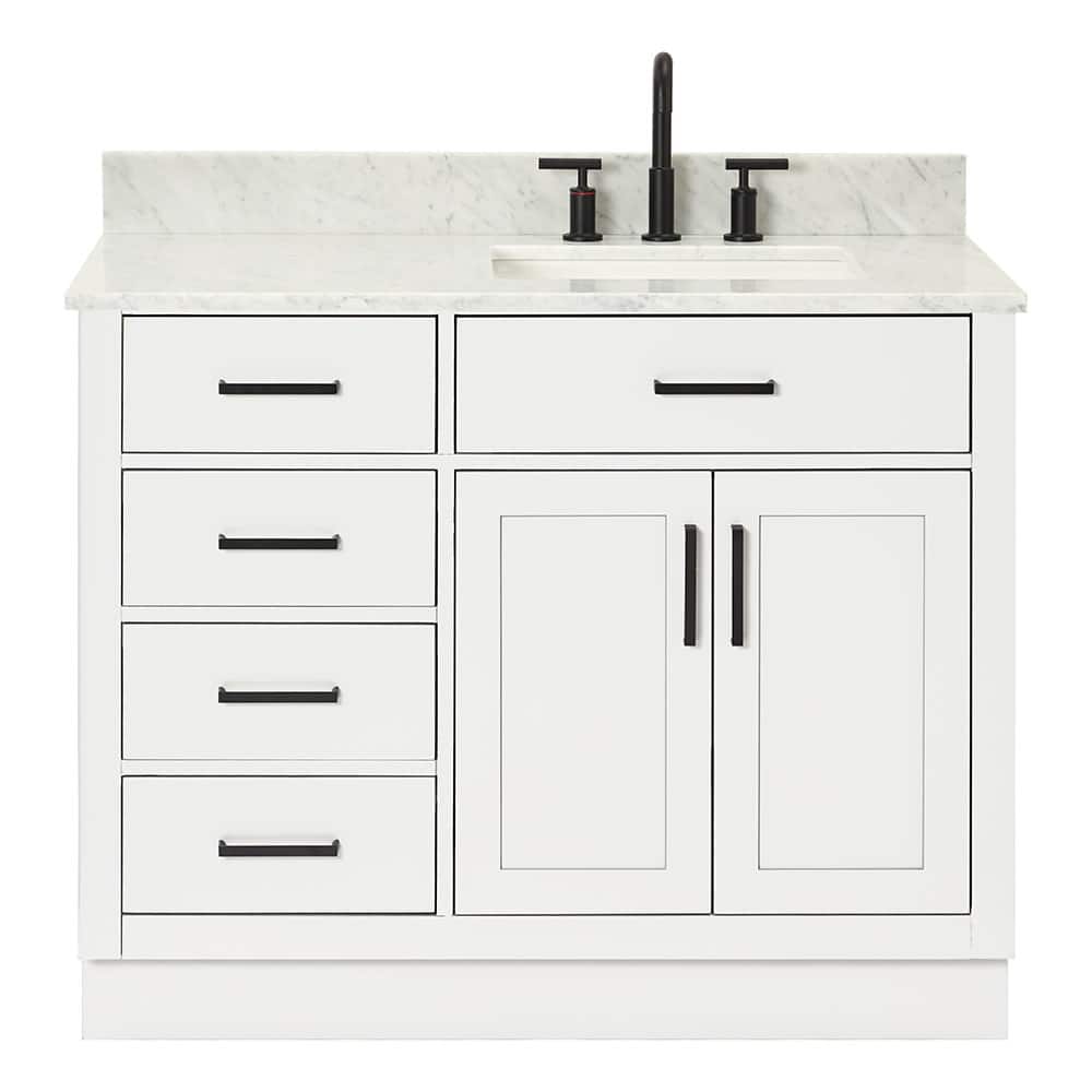 Ariel T043SRCW2RVO Hepburn 43" Free Standing Single Basin Vanity Set