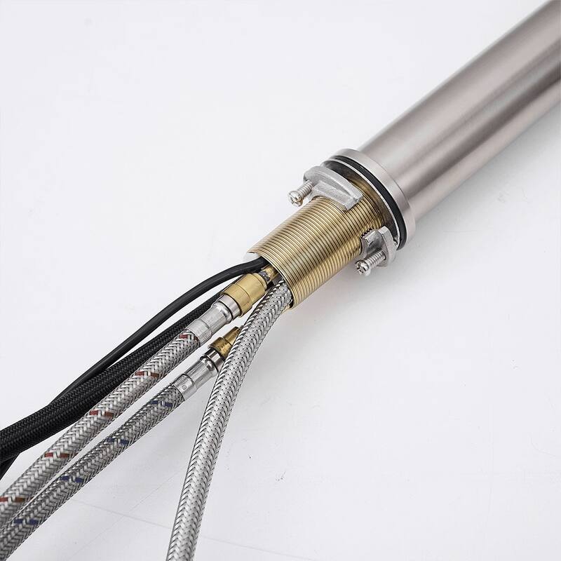Touchless Chrome Sensor Single Handle Pull Down Kitchen Faucet