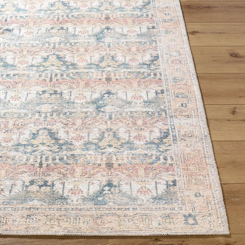 Livabliss Vinny Traditional Washable Area Rug