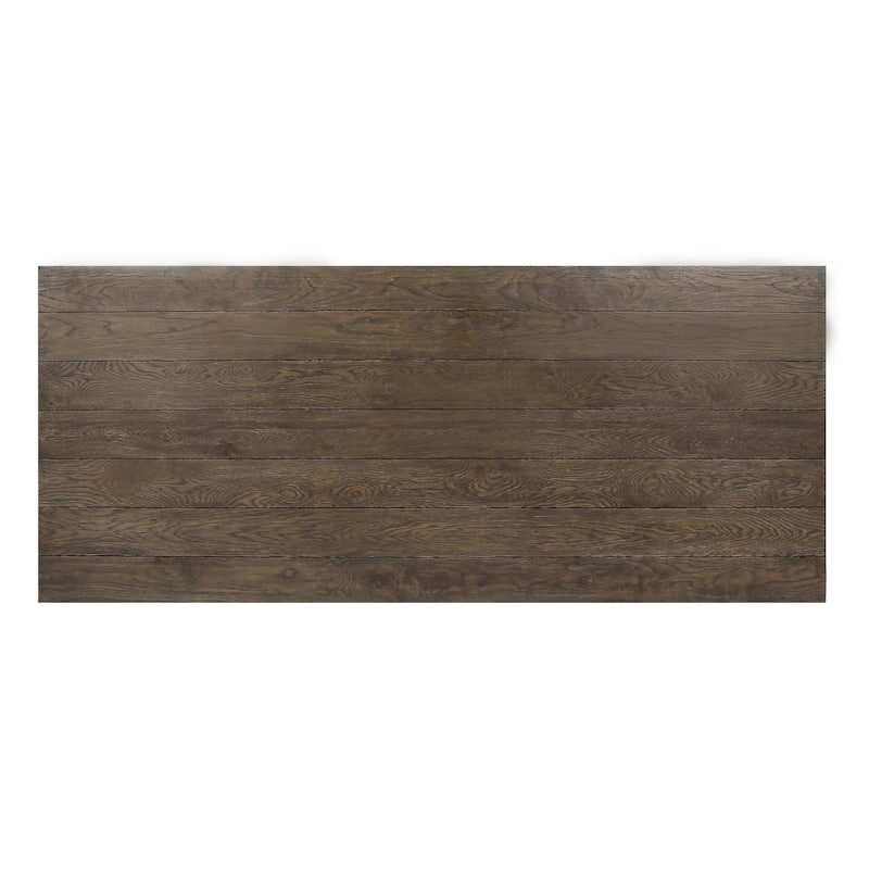 Classic Home Duncan 90" Reclaimed Solid Wood Dining Table