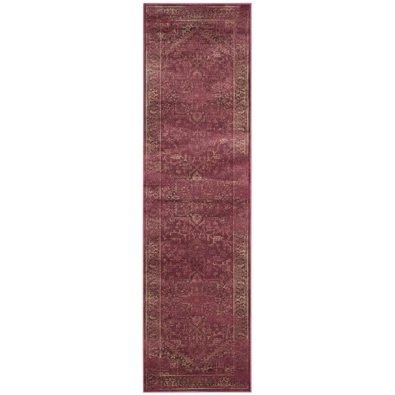 SAFAVIEH Vintage Lenna Oriental Distressed Viscose Rug