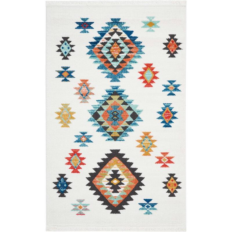 Nourison Tribal Decor Aztec Geometric Area Rug