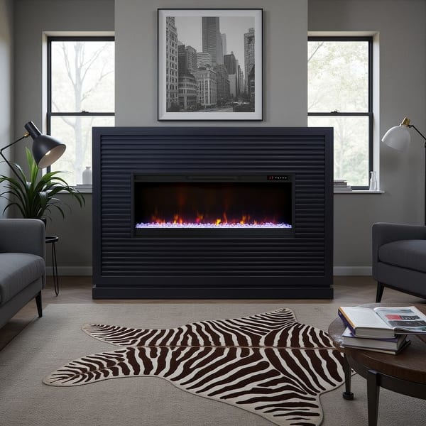 Bridgevine Home Riviera 64 inch Fireplace Mantel, Minimal Assembly - Bed Bath & Beyond - 43171786