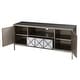 preview thumbnail 10 of 9, SEI Furniture Mirrored Media TV Stand for TV's up to 51"