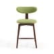 preview thumbnail 5 of 16, Wooden Upholstered Swivel Bar Chairs Set