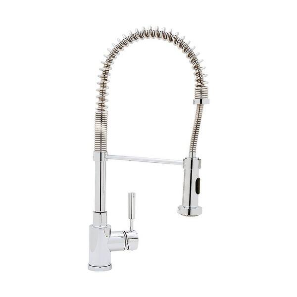 BLANCO Meridian Satin Nickel 1-Handle Deck-Mount Pre-rinse Handle Kitchen Faucet BLANCO Meridian Satin Nickel 1-Handle Deck-Mount Pre-rinse Handle Kitchen Faucet