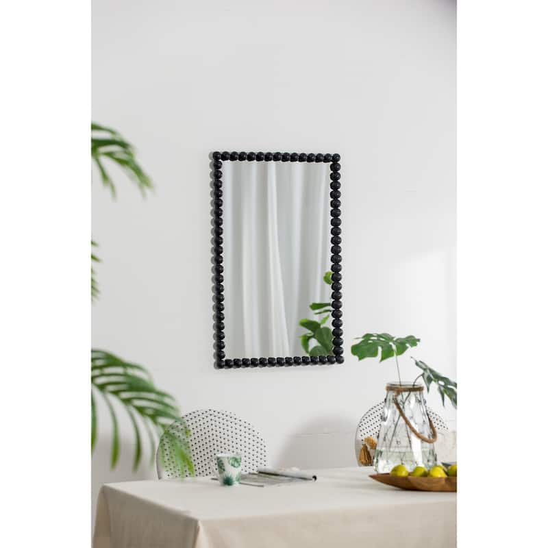 24" x 36" Rectangle Black Mirror