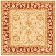preview thumbnail 16 of 170, SAFAVIEH Anatolia Angeline Traditional Oriental Hand-spun Wool Rug 6' Square - Ivory/Red - Square